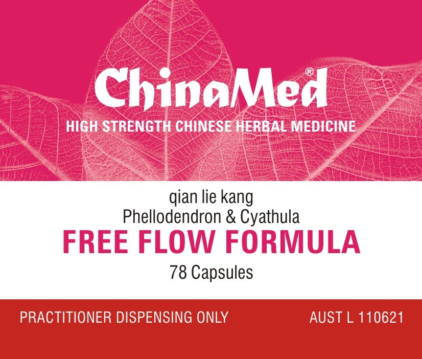 FREE FLOW Formula - Phellodendron & Cyathula - qian lie kang