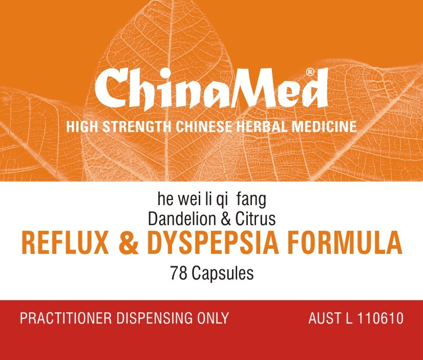 REFLUX & DYSPEPSIA Formula Dandelion & Citrus he wei li qi fang